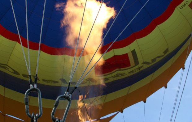 Ballonfahrt in Zofingen als Geschenkidee