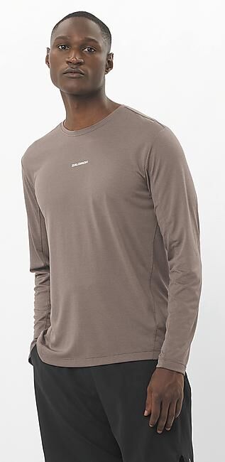 SALOMON - T-SHIRT ML SHKOUT CORE LS TEE M