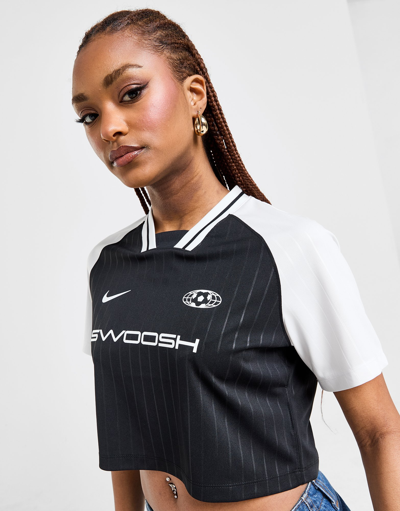 Nike T-shirt Football Crop Homme