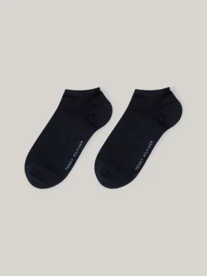 Pacote com 2 pares de meias esportivas com estampa de bandeira.