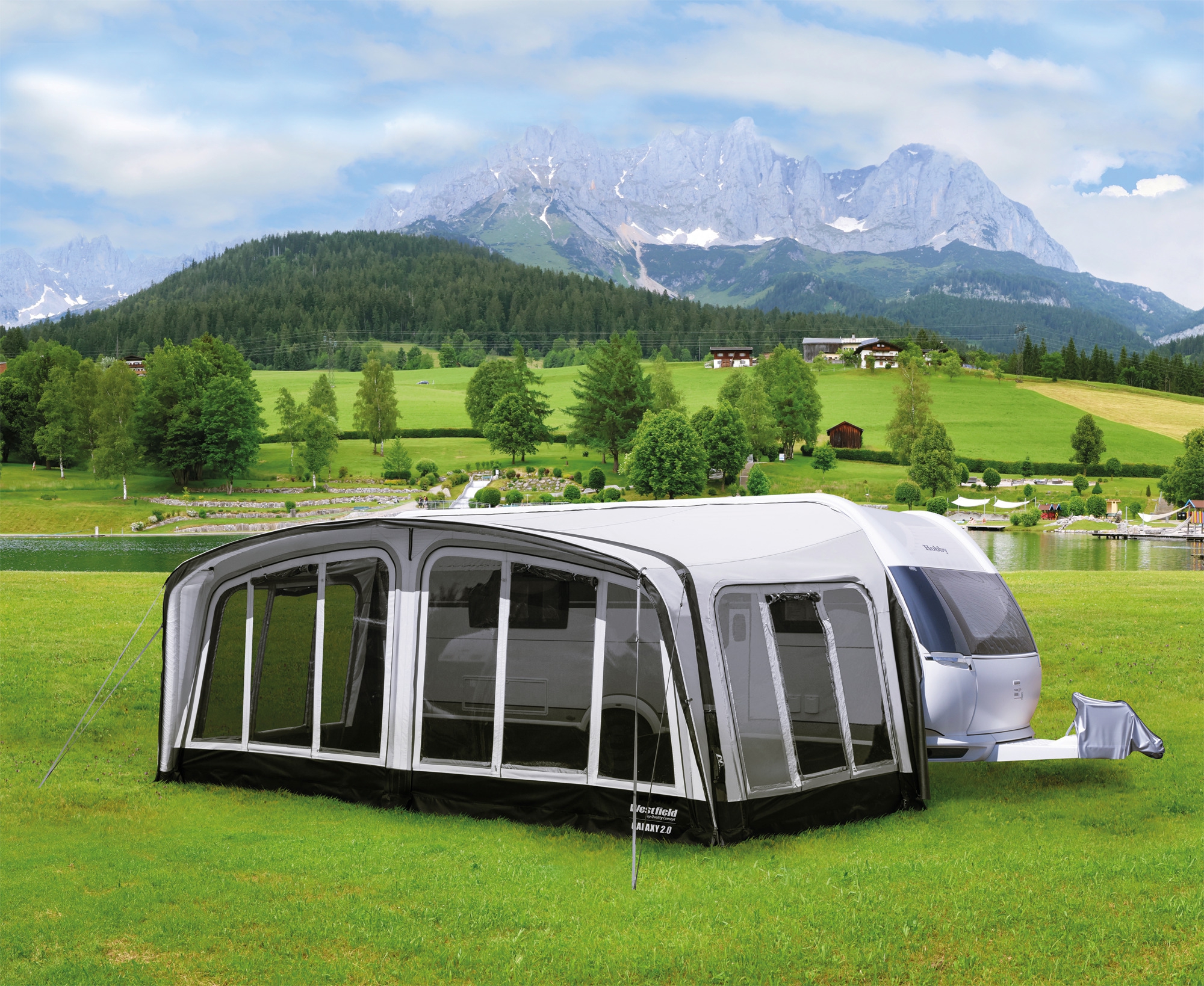 Westfield Galaxy 2.0 Wohnwagen aufblasbares Vorzelt Größe 11