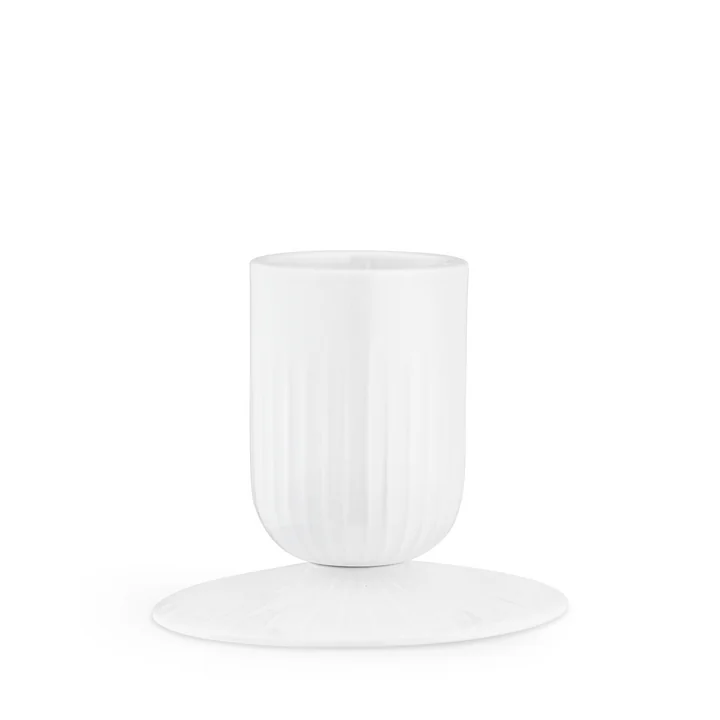 Kähler Design - Hammershøi Blockkerzenhalter, Ø 5 cm, weiss