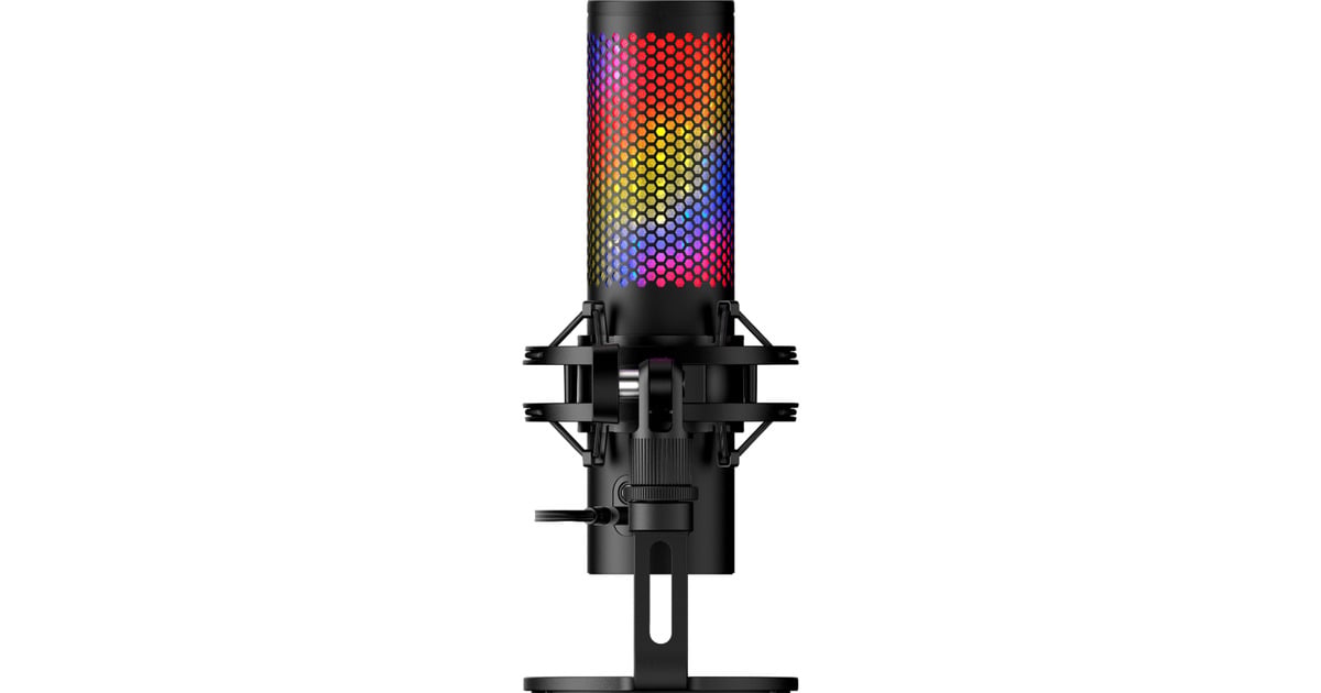 HyperXQuadCast 2 S microfoon  (Zwart, RGB leds)