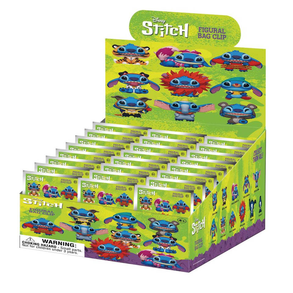 Disney Stitch 3D tassenhanger verrassingszakje serie 1