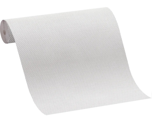 Papierbehang 205107 reliëf wit