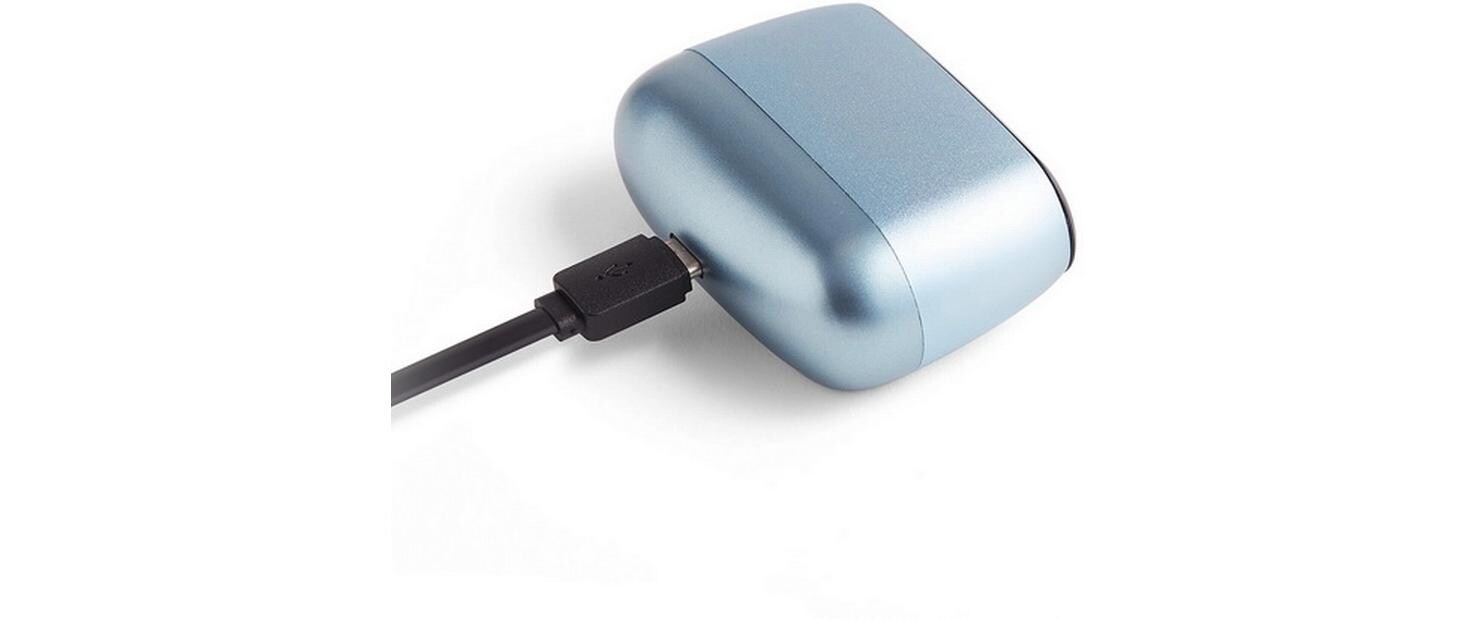 Digitalwecker Minut Hellblau mattLCD-Wecker
