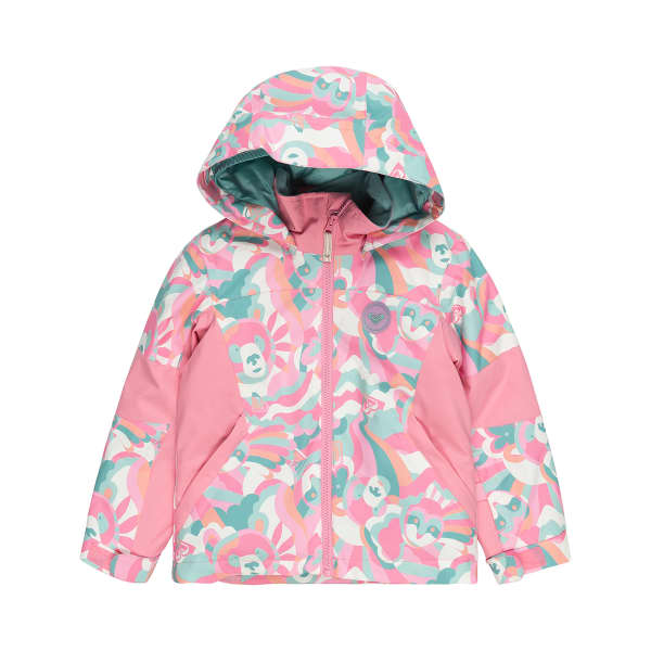 Veste de ski ROXY SNOWY TALE JK SACHET PINK MOUNTAIN NIGHT