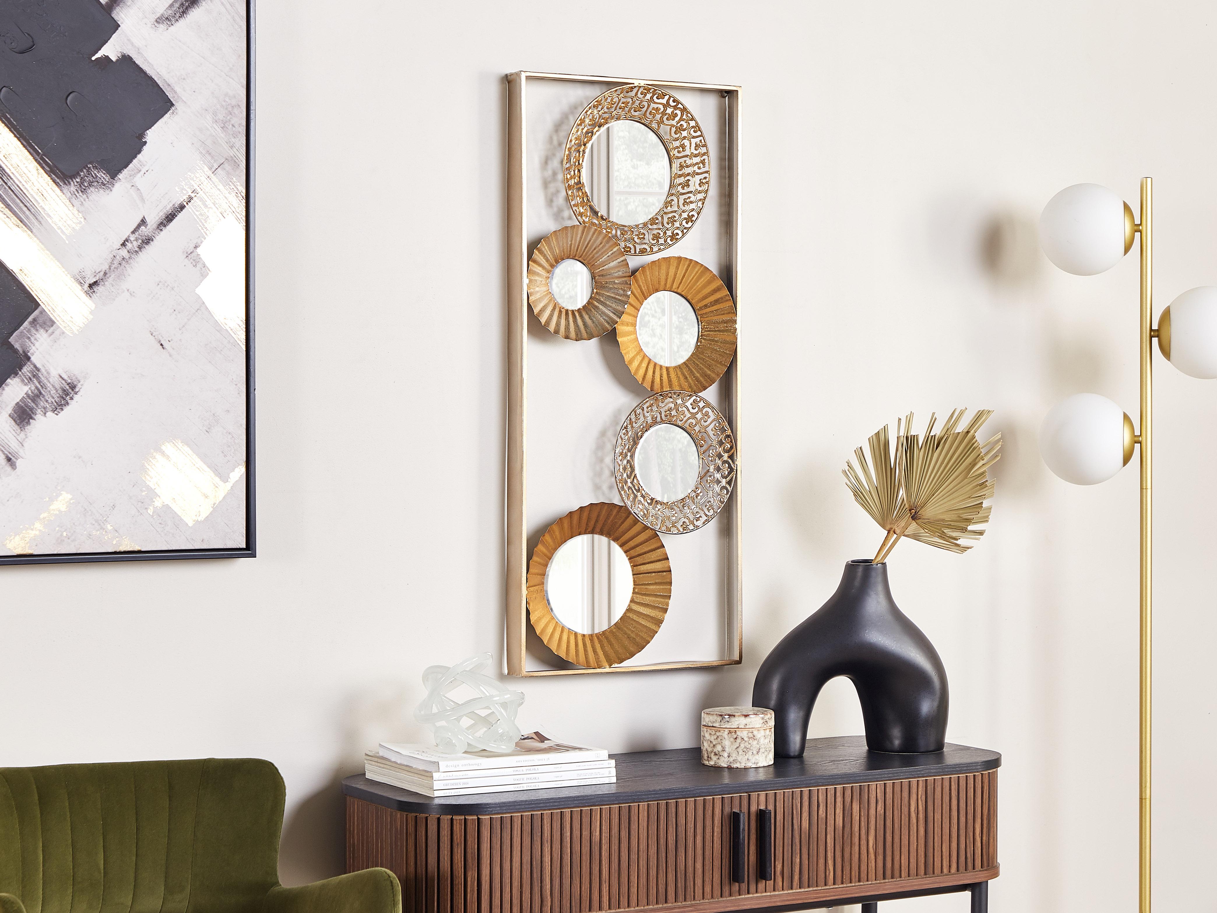 Wanddecoratie MAICOBA Metaal 90 cm Goud