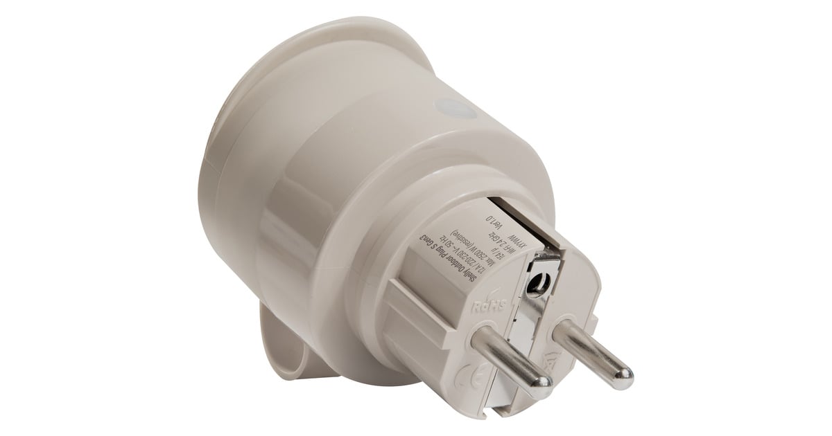ShellyOutdoor Plug S Gen3 stekker  (Mokka)