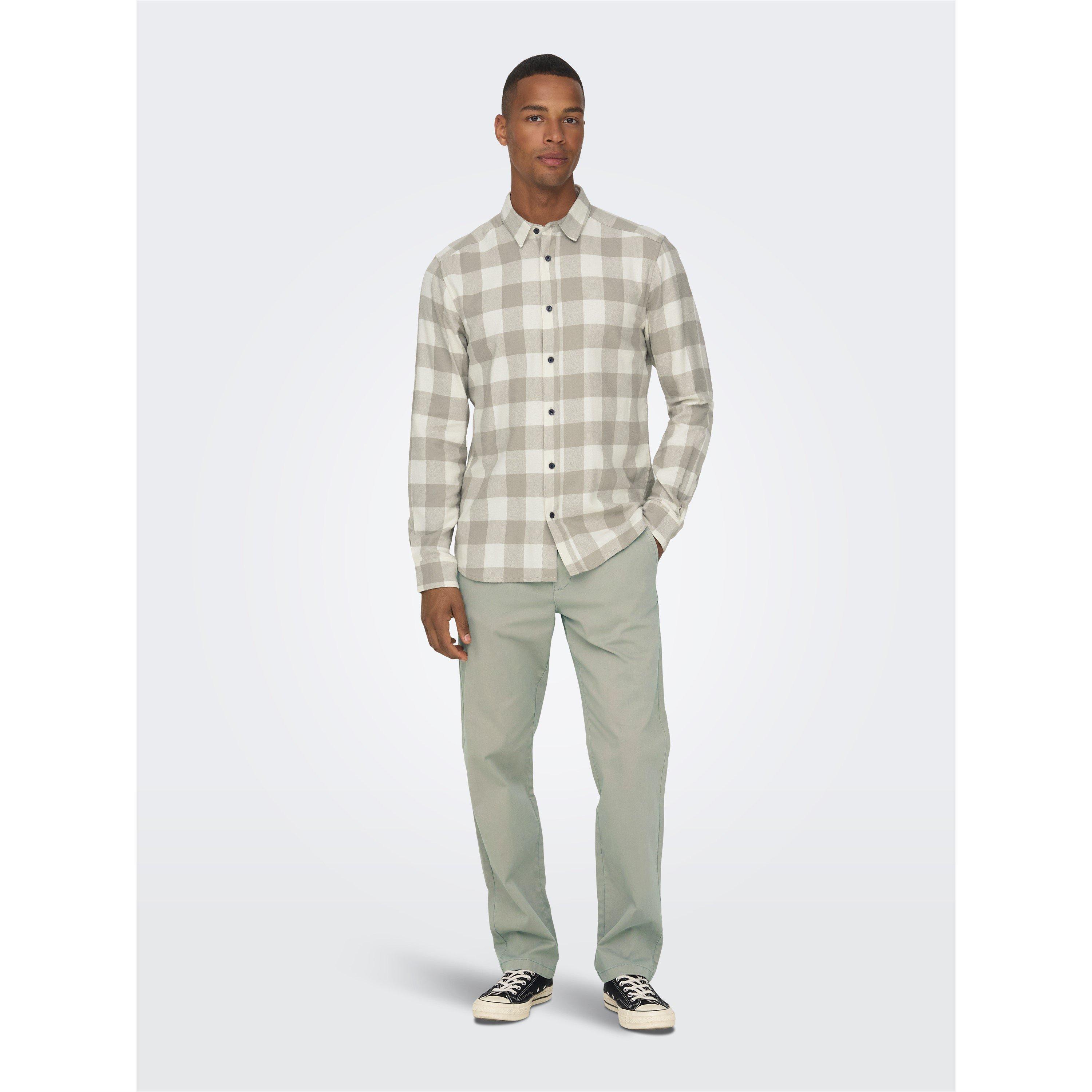 Only and Sons Long Sleeve Check Shirt