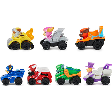 Paw Patrol movie 2 mighty figurer og køretøjer 7-pak