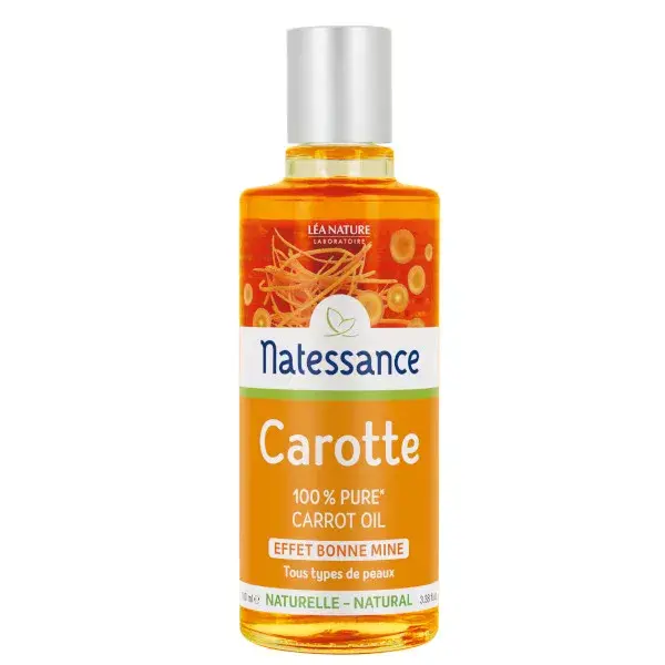 Óleo de Cenoura Natessance 100% Puro 100ml