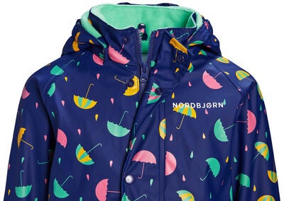 Nordbjørn Skagen Fôret Regnsett, Umbrellas Blue Print