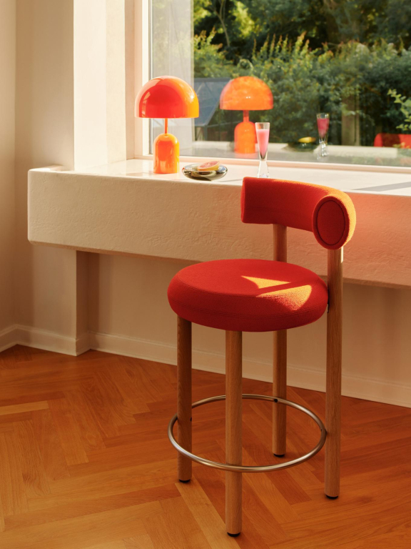 Tom Dixon Bell tafellamp LED oplaadbaar Fluro