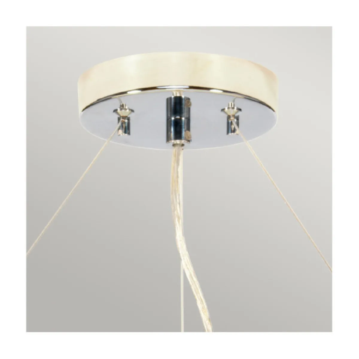 Elstead Lighting Suspension Pearce Acier doux Chrome poli