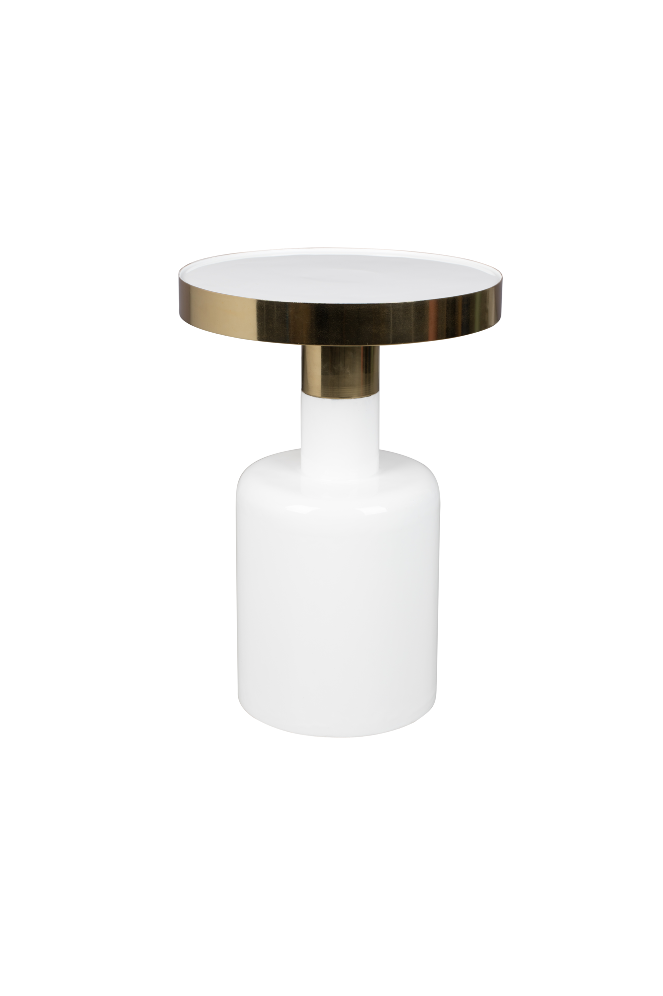 Bijzettafel Glam Wit