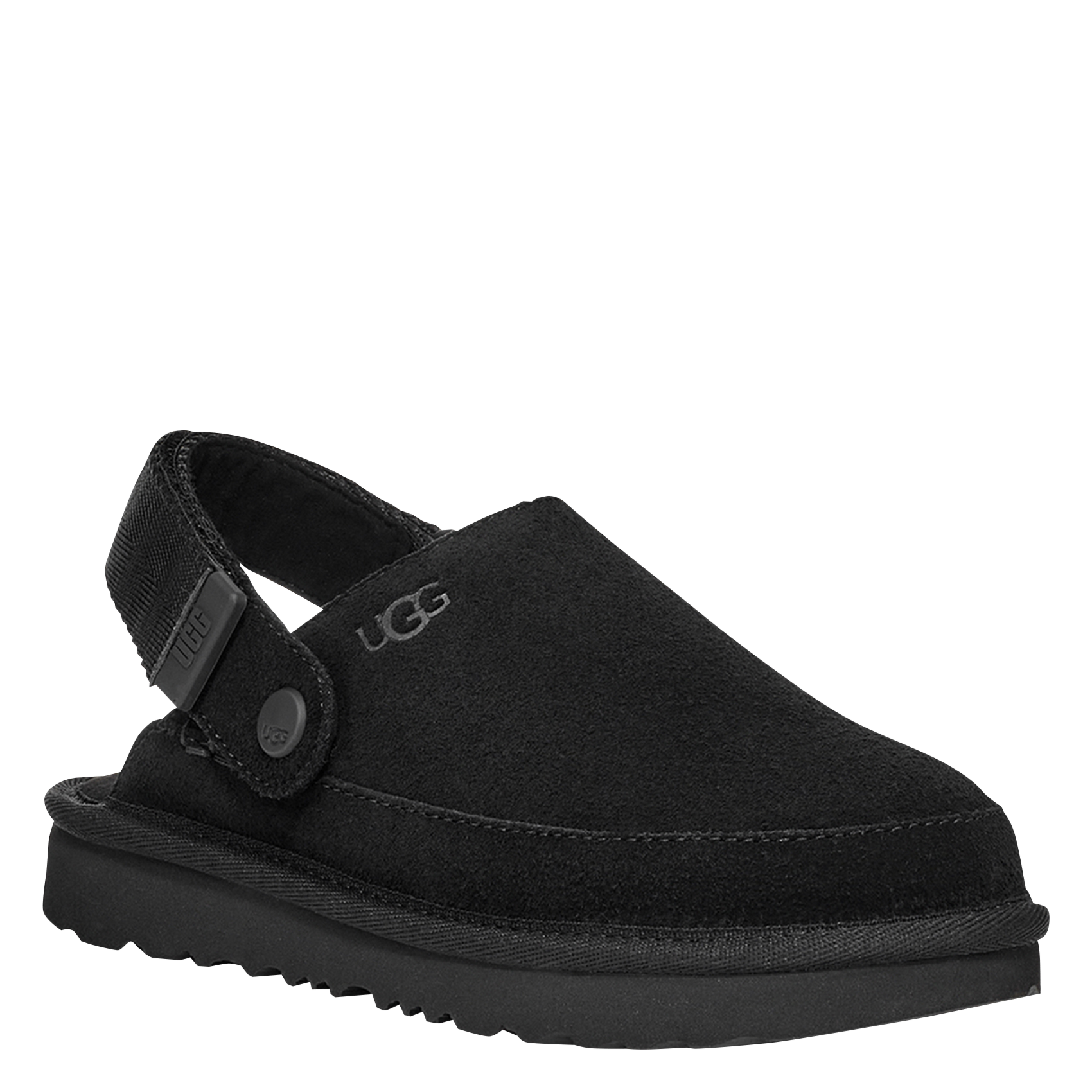 GOLDENSTAR CLOG - Sabots en cuir velours| Noir