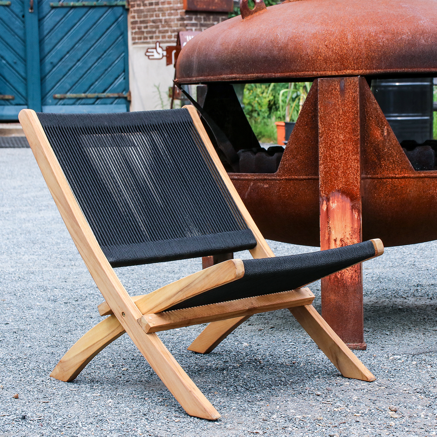 Loungestoel Rope groen - STCO720D
