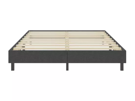 Sommier tapissier Gris Tissu 180 x 200 cm