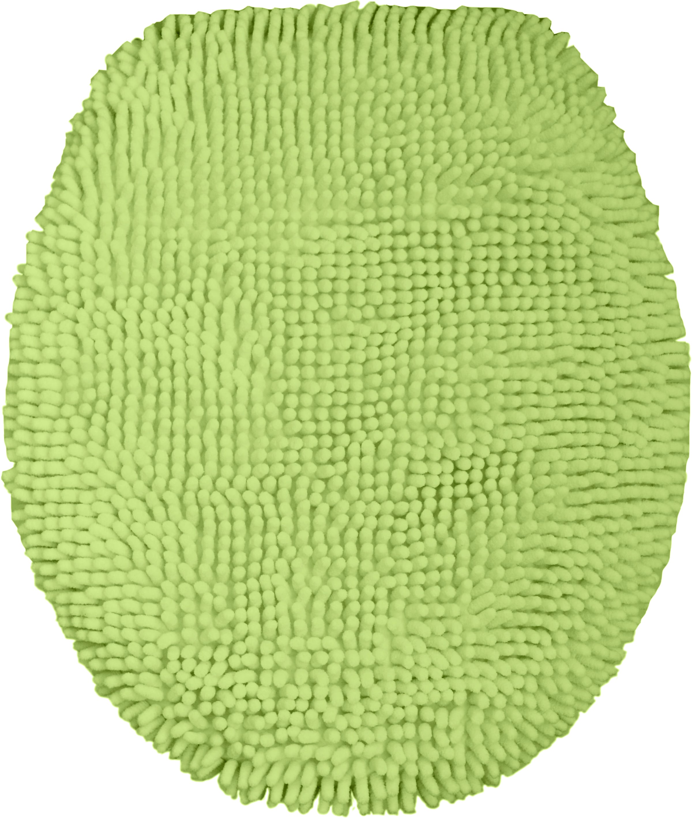 KiNZLER Badematte »Chenille« Höhe 18 mm rutschhemmend beschichtet fussbodenheizungsgeeignet Badteppich, Uni Farben, weich, als rechteckig & halbrund erhältlich