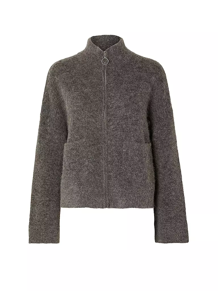 SELECTED FEMME Strickjacke SLFSIA  grau