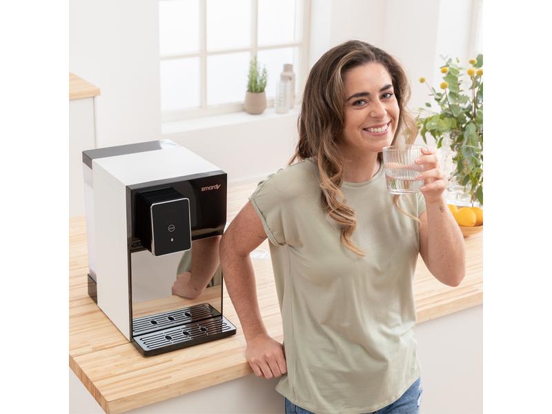 smardy blue Wasserbar miran Osmoseanlage Spendet kaltes, warmes, heisses Osmosewasser für perfekten Trinkgenuss