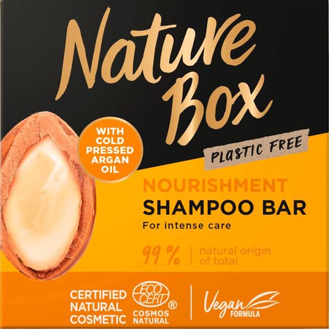 Nature Box Argan Nourishment Shampoo Bar 85 GR