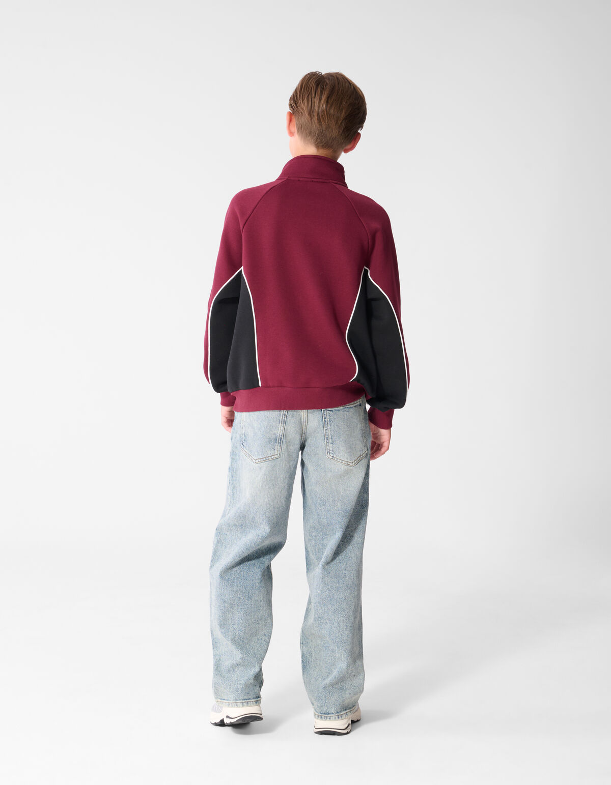 Sporty Piping Jack Donkerrood
