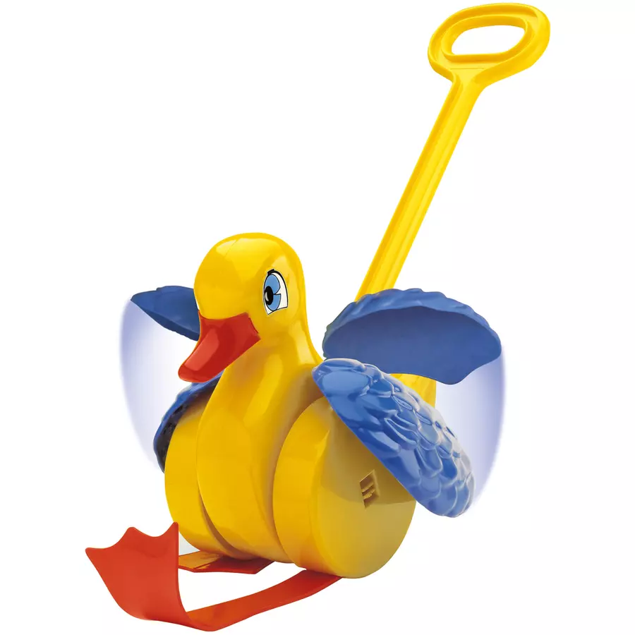 Quercetti Quack & Flap Schiebtier: Ente