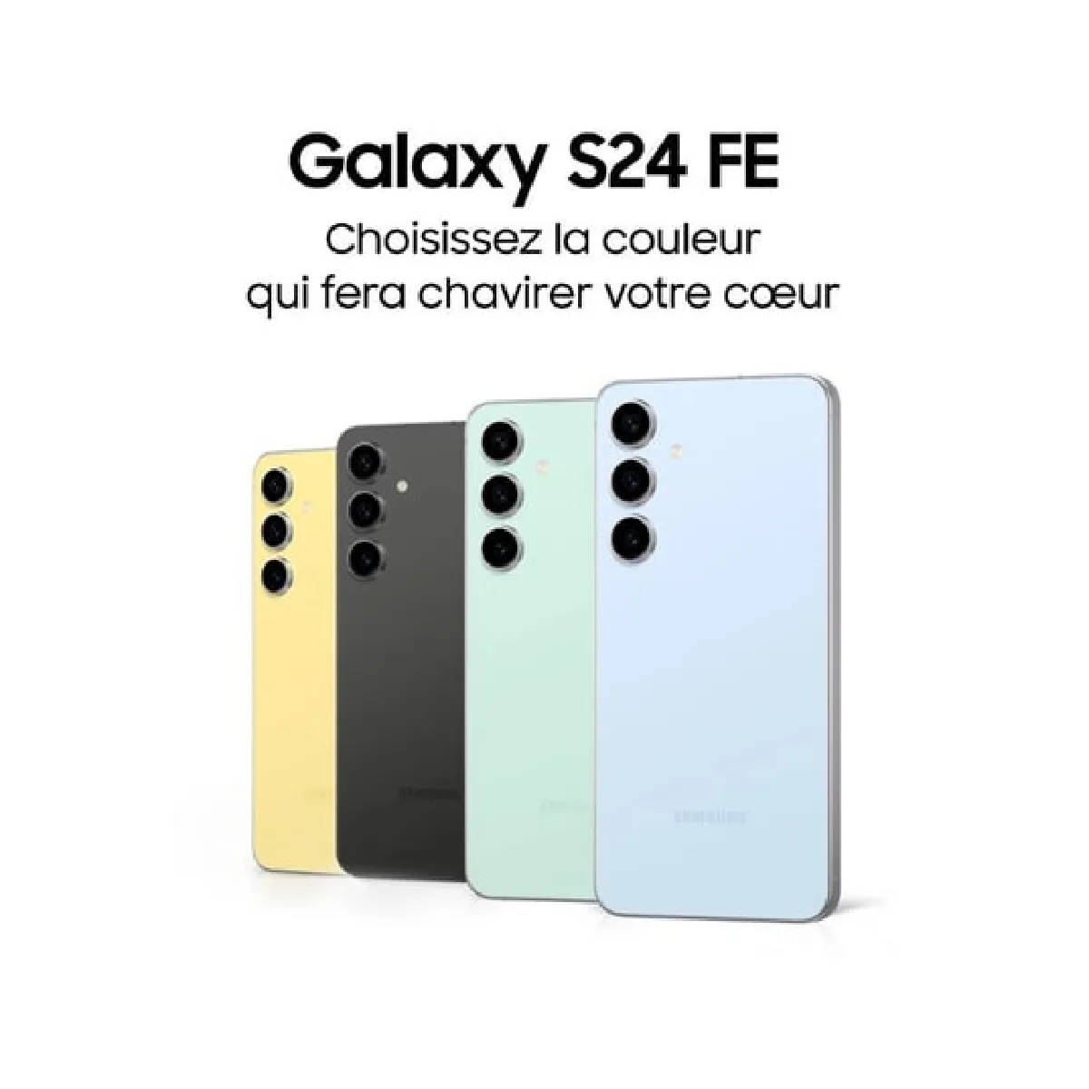 Samsung Galaxy S24 FE - 128 Go - Graphite