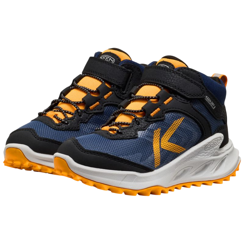 Wanderschuhe C Zionic Mid WP naval academy/bright marigold