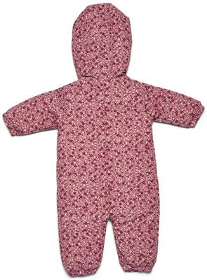 Petite Chérie Atelier Gisele Vinterdress Baby, Pink Small Flower