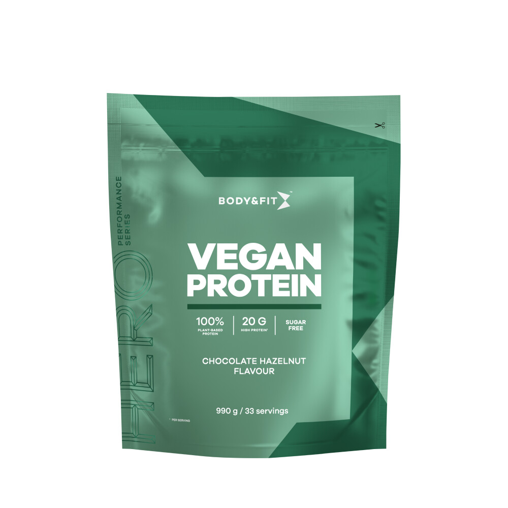 Body & Fit Vegan Protein Chocolate Hazelnut990 gr