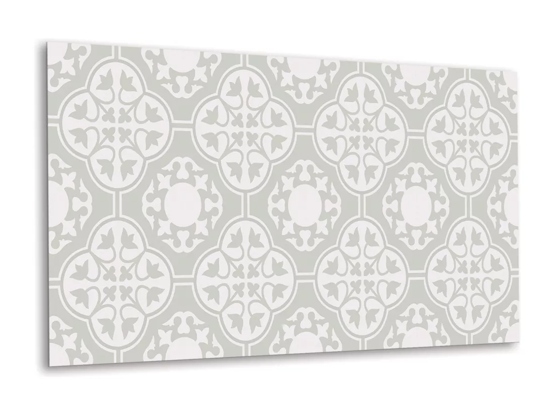 Panneaux muraux en vinyle, Planches en vinyle adhésives - 100x50 cm - Fleurs décoratives