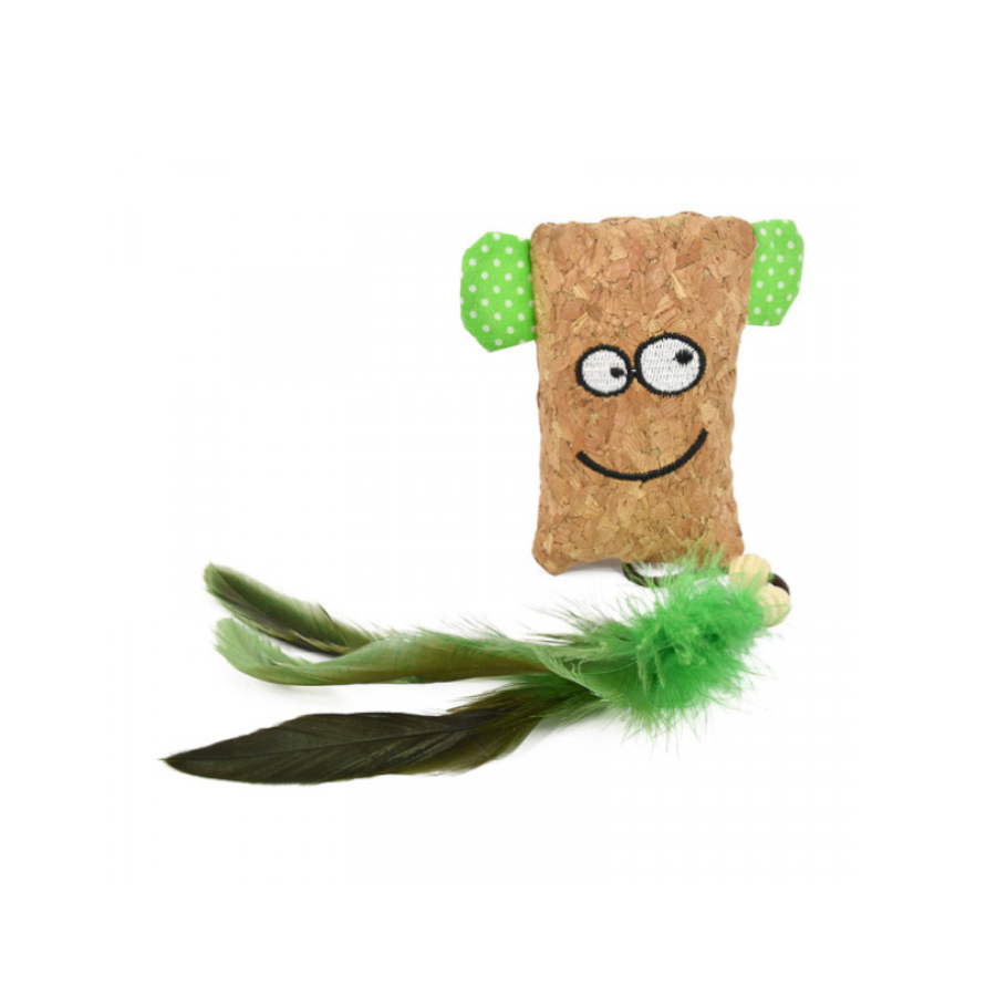 Brinquedo de cortiça Nayeco Moai para gatos