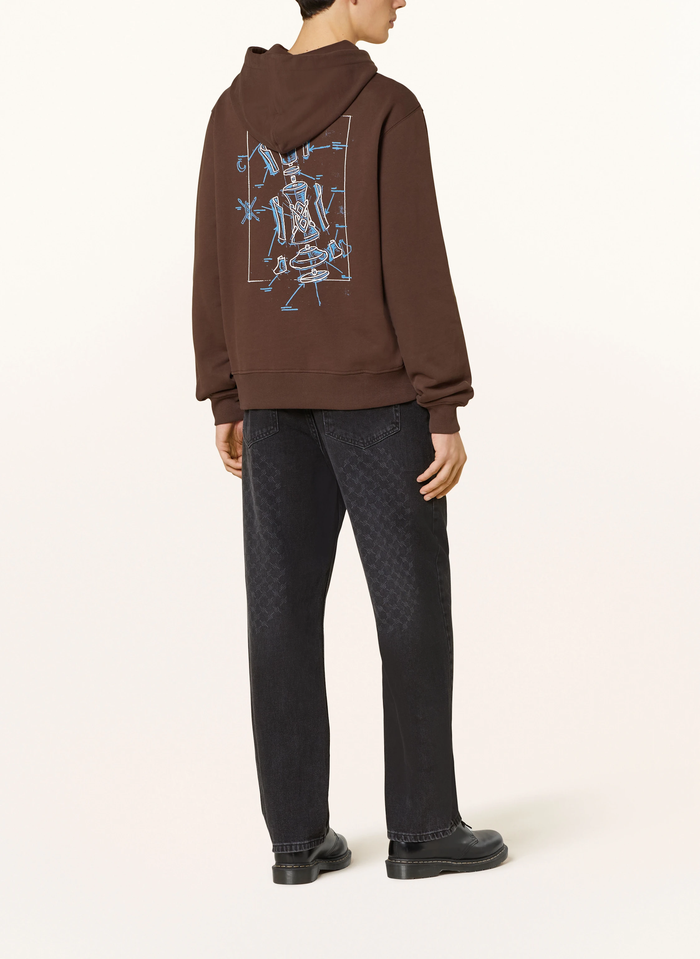 DAILY PAPER Hoodie BLUEPRINT