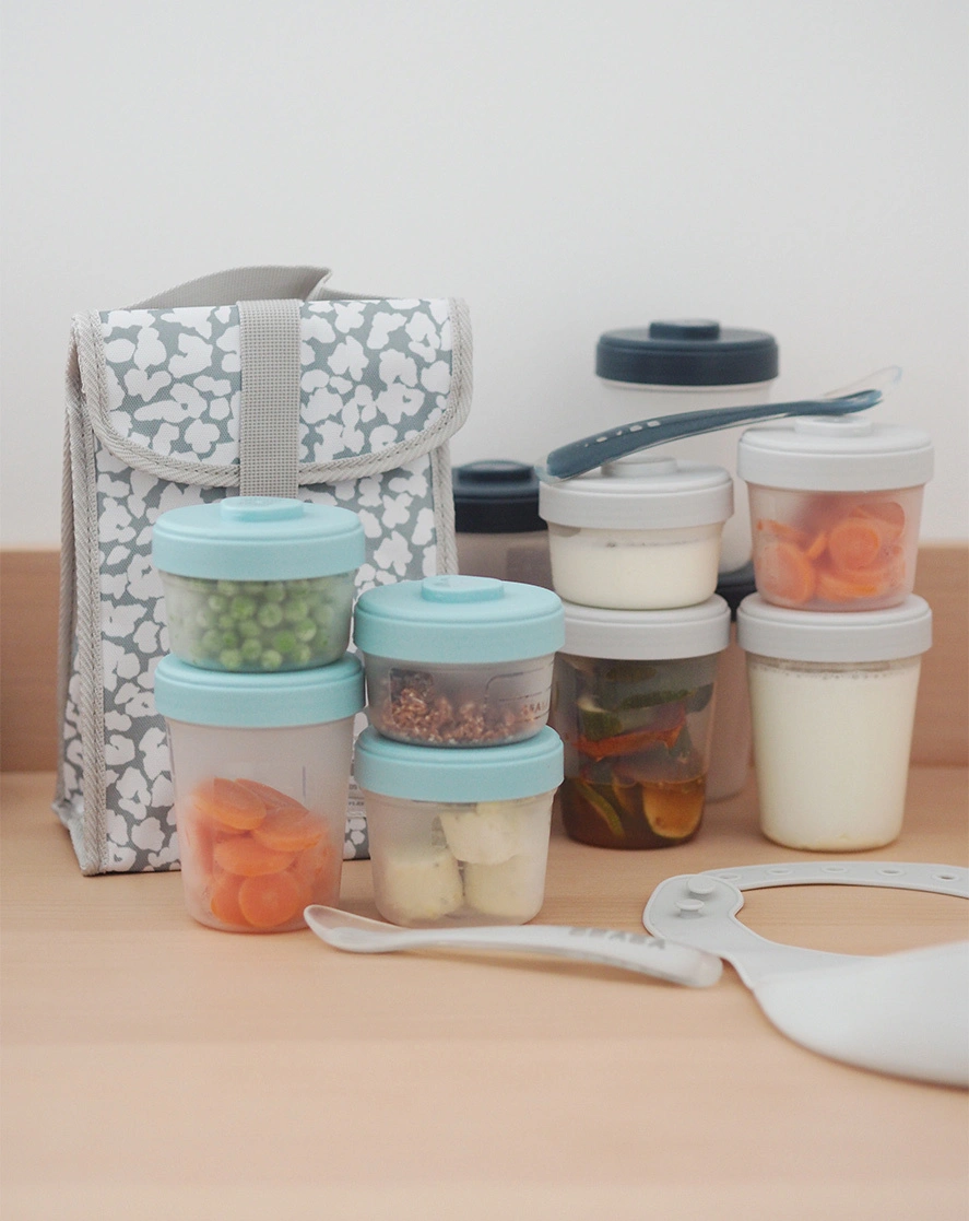 Vorratsdosen-Set FIRST MEAL PACK 14-teilig in storm