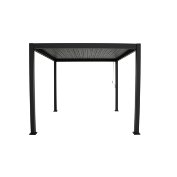 Pergola Deluxe Antraciet 3x3m