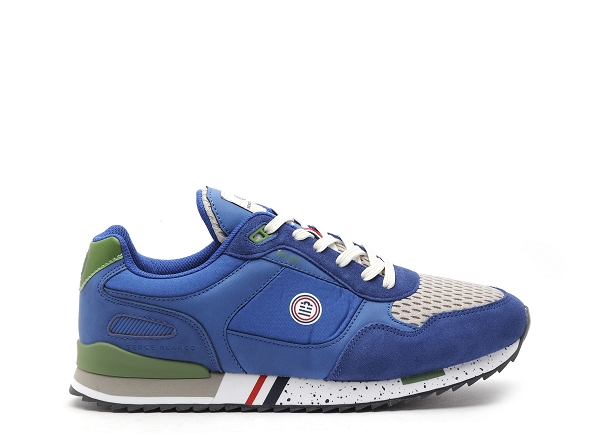 Serge blanco basses homme chamonix bicolore bleu
