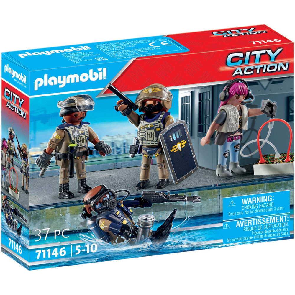 Køb Playmobil® Tactical Unit Figur Sæt