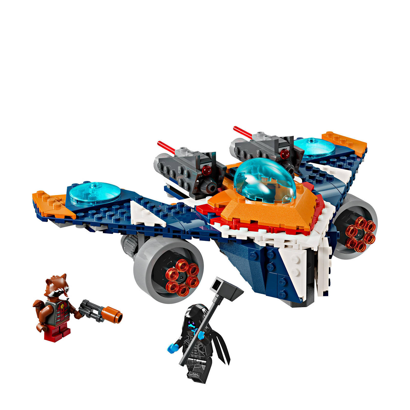 LEGO Marvel Rockets Warbird vs. Ronan Bouwbaar Speelgoed Ruimteschip 76278