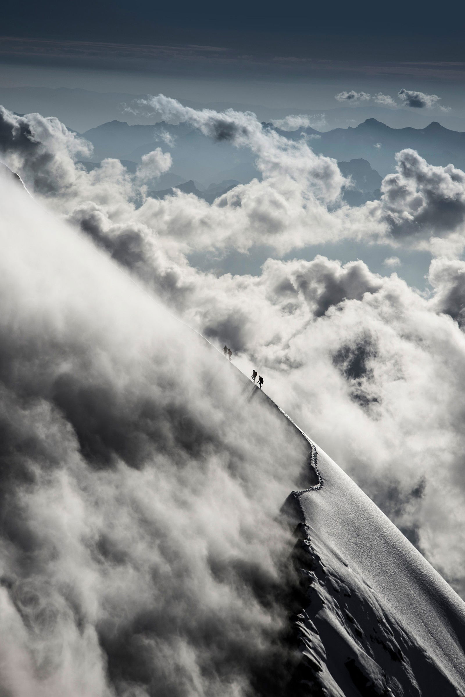 Eiger I, Mittellegigrat, Berner Alpen, Schweiz / Christian Gisi by Mammut Collection - Open Edition.