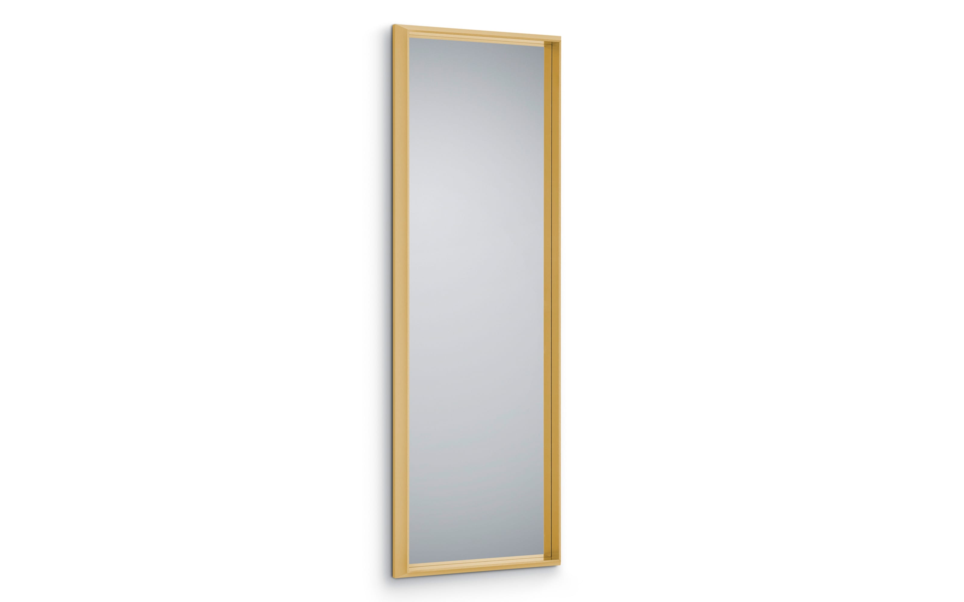 Rahmenspiegel Melli, goldfarbig, 50 x 150 cm