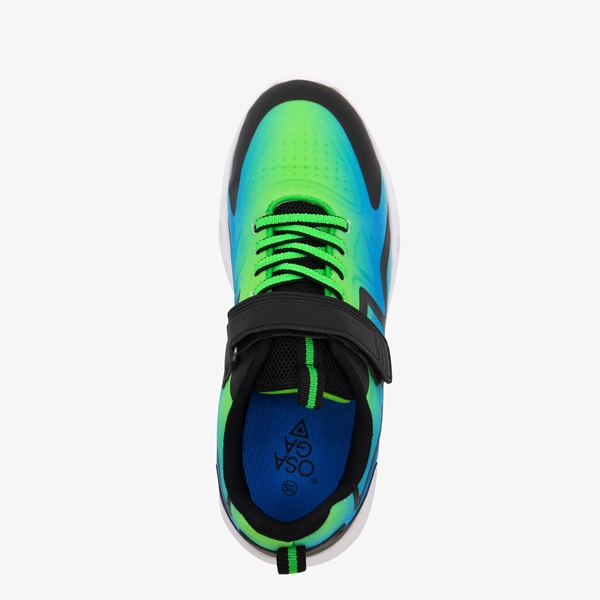 Osaga kinder sportschoenen blauw/groen