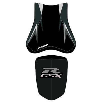 Housse de selle Bagster Noir/Noir Mat/Gris
