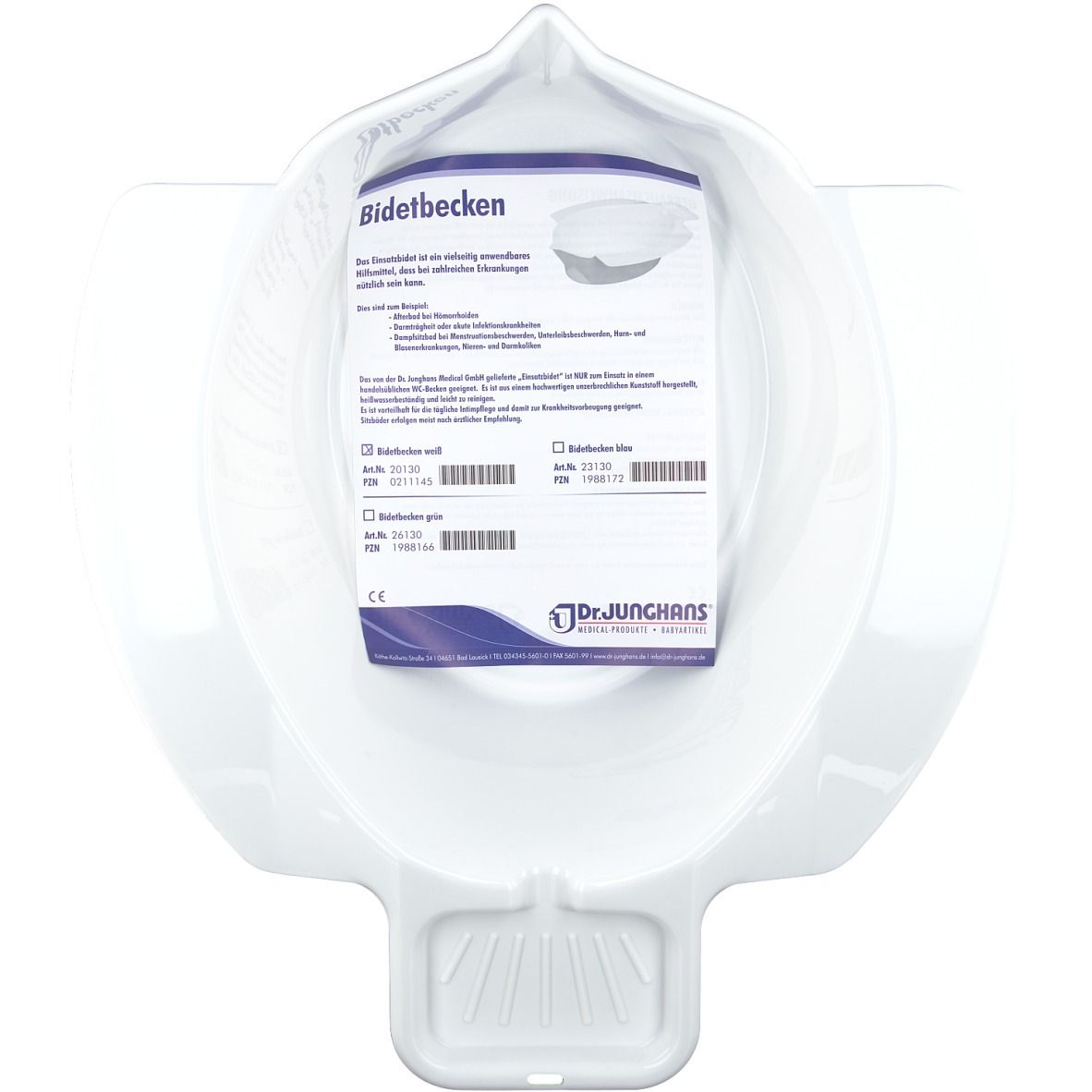 Dr. Junghans® Bidet Becken Kunststoff