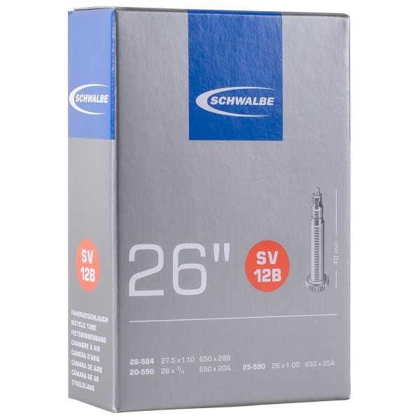Schwalbe - 26'' (20/28-584/590) SV12B - Chambre à air pour vélo