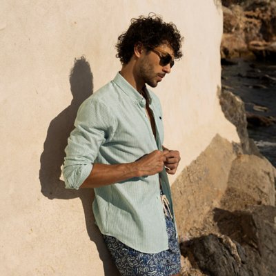 Chemise à manches longues homme Ivoy FAGUO