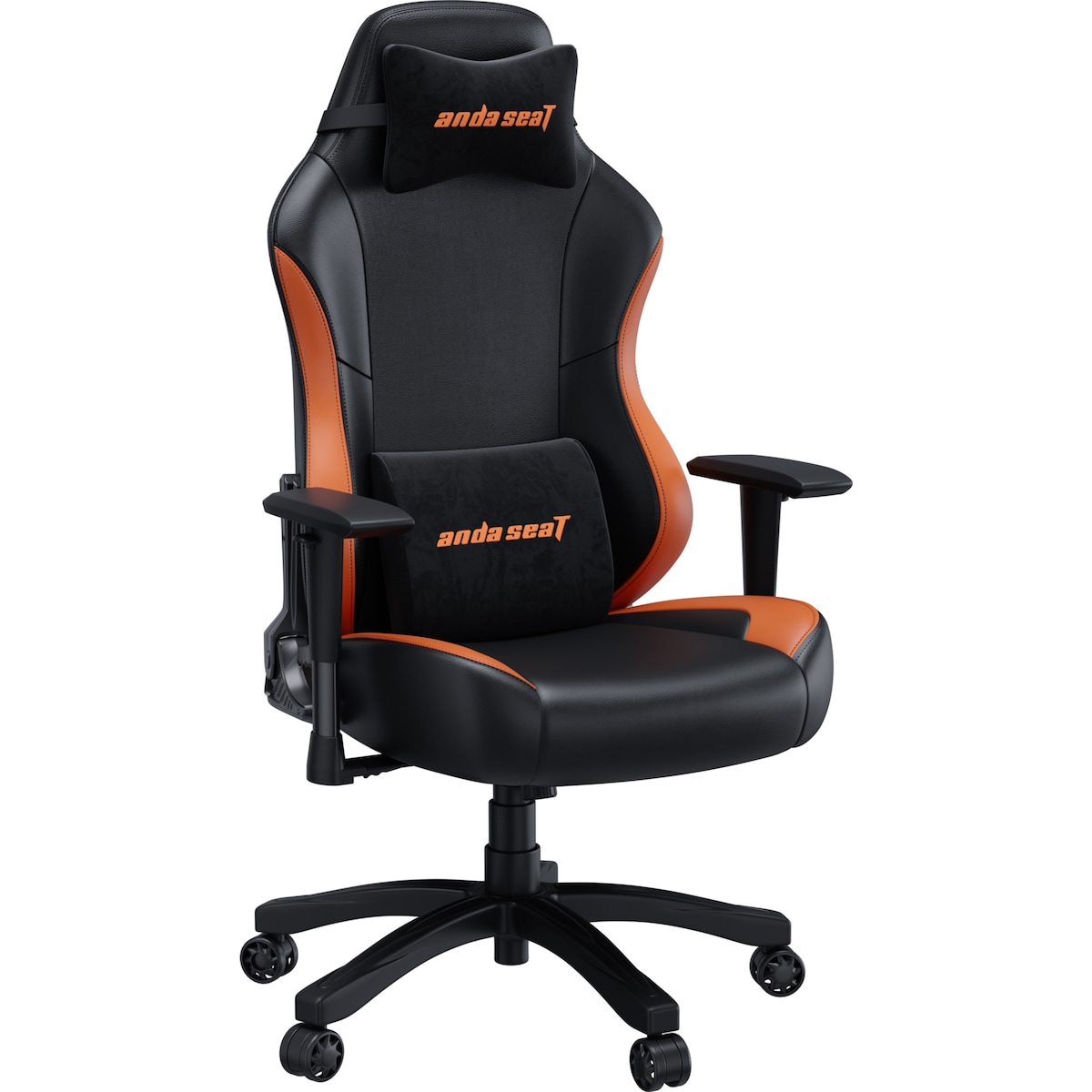 AndaSeat Luna gamingstol (sort og oransje)