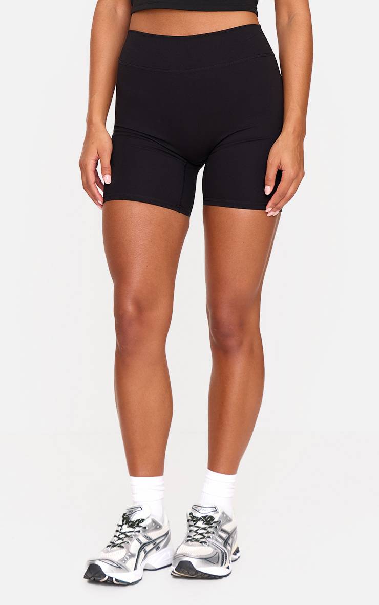 Noir Short De Sport Taille Haute Ultimate Sculpt